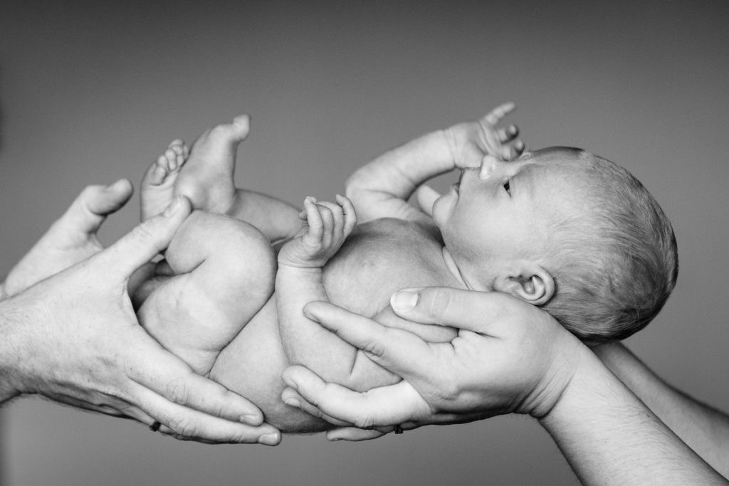 baby fotoshoot voor babyfoto's door FloorFoto